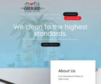 Orchardcleaningservices.com(Orchard Cleaning Services) Screenshot