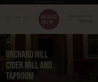 Orchardhillcidermill.com(Orchard Hill Cider Mill) Screenshot