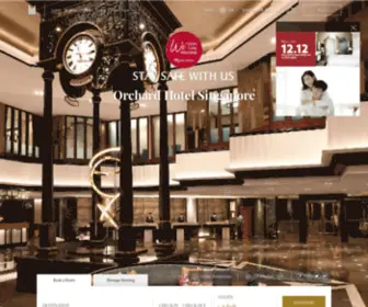 Orchardhotel.com.sg(Orchard Hotel Singapore (SG Clean Certified)) Screenshot