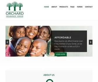 Orchardig.com(Orchard Insurance) Screenshot