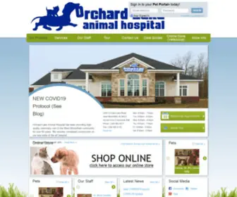 Orchardlakeanimalhospital.com(Orchard Lake Animal Hospital) Screenshot