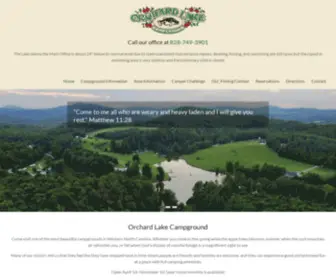 Orchardlakecampground.com(Orchard Lake Campground) Screenshot