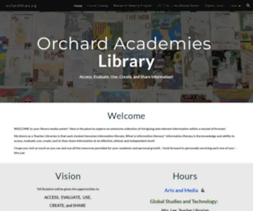 Orchardlibrary.org(Orchardlibrary) Screenshot