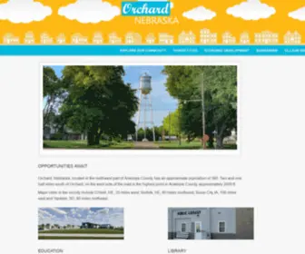 Orchardne.com(Orchard, Nebraska) Screenshot