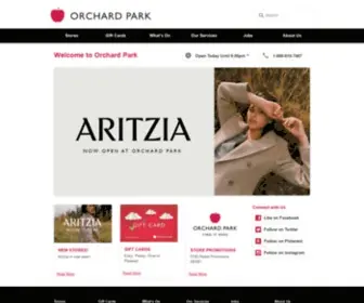 Orchardparkshopping.com(Kelowna's #1 Shopping Destination with 170 Store & Services) Screenshot
