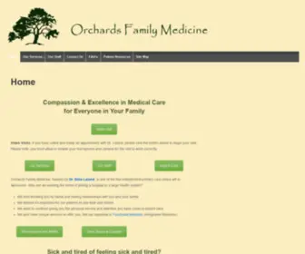 Orchardsfamilymedicine.com(An integrative approach to Family Medicine) Screenshot