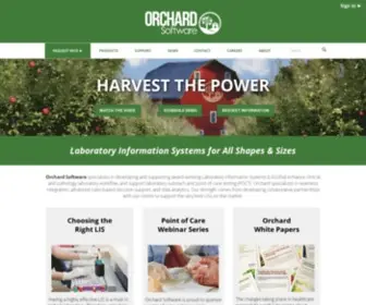 Orchardsoft.com(Laboratory Information Systems) Screenshot