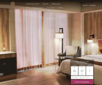 Orchardzhotel.com(Orchardz hotel) Screenshot