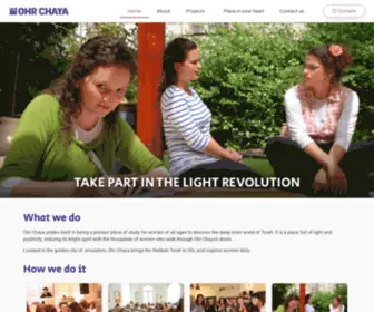 Orchaya.org.il(Orchaya) Screenshot