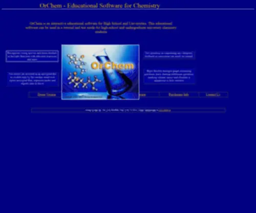 Orchem.ca(Educational Software for High School and University Chemistry) Screenshot