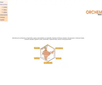 Orchemindia.com(Organic Intermediates) Screenshot