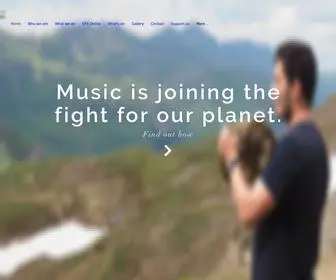 Orchestrafortheearth.co.uk(Orchestra for the Earth) Screenshot