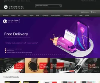 OrchestramegaStore.com(Orchestra Megastore) Screenshot