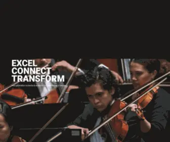 Orchestraoftheamericas.org(The Orchestra of the Americas) Screenshot