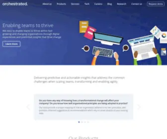 Orchestrated.io(Enabling teams to thrive) Screenshot