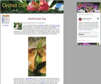 Orchid-Care-Tips.com(Orchid Care Tips) Screenshot