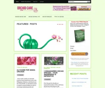 Orchidcarezone.com(Orchid Care Zone) Screenshot