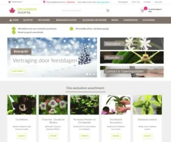 Orchideeen-Shop.nl(Orchideeën) Screenshot