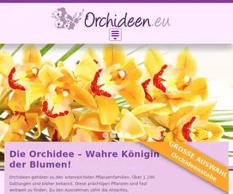 Orchideen.eu(Orchideen pflegen) Screenshot