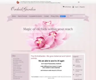 Orchidgarden.co.uk(Orchidgarden) Screenshot