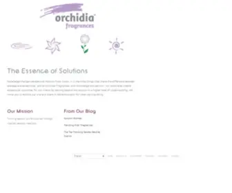 Orchidia.com(Orchidia Fragrances) Screenshot