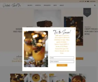 Orchidsandsweettea.com(A Food blog) Screenshot