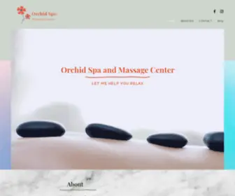 Orchidspa.org(Orchid Spa and Massage) Screenshot