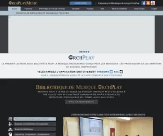 Orchplaymusic.com(OrchPlayMusic) Screenshot