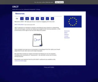 Orcit.eu(ORCIT) Screenshot