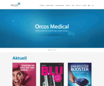 Orcos.ch(Orcos Medical AG) Screenshot