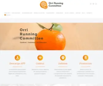 Orcspain.es(La mandarina ORRI) Screenshot