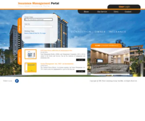 Orcsupport.com.my(Insurance Management Portal) Screenshot
