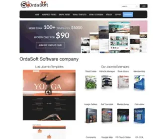 Ordasoft.com(OrdaSoft Web Design and Web Development) Screenshot