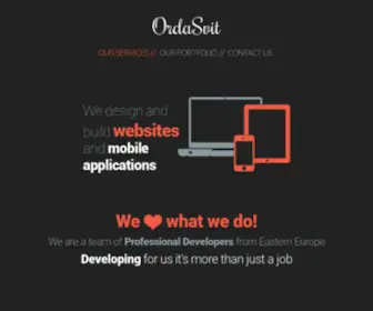 Ordasvit.com(Our Service Page) Screenshot