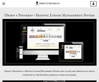 Ordenyprogreso.com(Sistema de Administraci) Screenshot