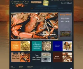 Ordercrabs.com(We are committed to providing our customers with quality service and excellent maryland crabs) Screenshot