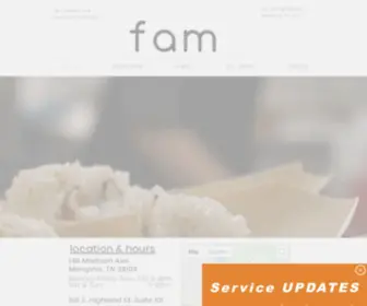 Orderfam.com(Fam) Screenshot