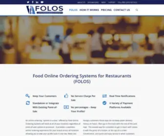 Orderfood.menu(Food online ordering systems) Screenshot