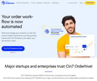 Orderhive.com(Inventory Solutions for Product Sellers) Screenshot