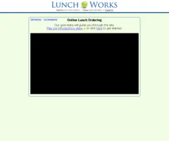 Orderhotlunch.com(Lunch works) Screenshot