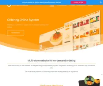 Orderingonlinesystem.com(Multi-store website) Screenshot