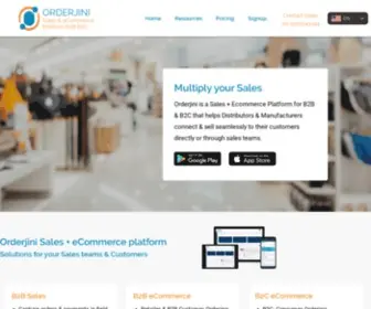 Orderjini.com(Mobile Point of Sale) Screenshot