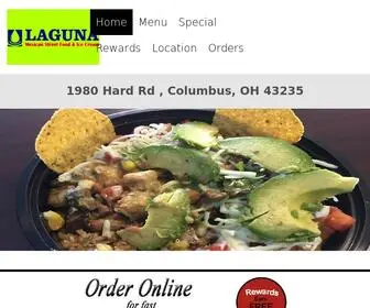 Orderlagunamexicanstreetfood.com(Laguna Mexican Street Food & Ice Cream) Screenshot