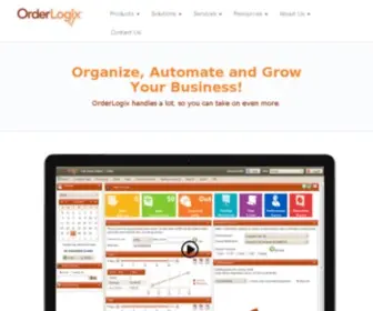 Orderlogix.com(Highly Trusted & Advanced Order Management) Screenshot