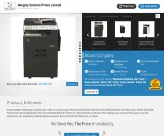 OrdermacGray.com(Macgray Solution Private Limited) Screenshot
