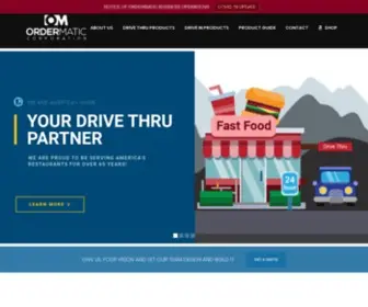 Ordermatic.com(Industrial Manufacturing Facilities Company) Screenshot