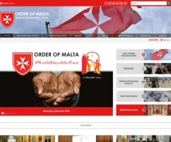 Orderofmaltafederal.org(The Order of Malta Federal Association) Screenshot