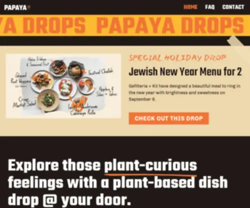 Orderpapaya.com(Papaya) Screenshot