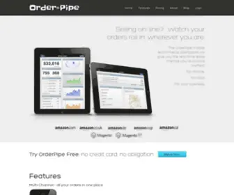 Orderpipe.com(OrderPipe Mobile Sales) Screenshot