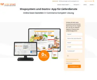 Ordersmart.de(Lieferdienst-Apps | Gastronomie-Software zum online Essen bestellen) Screenshot